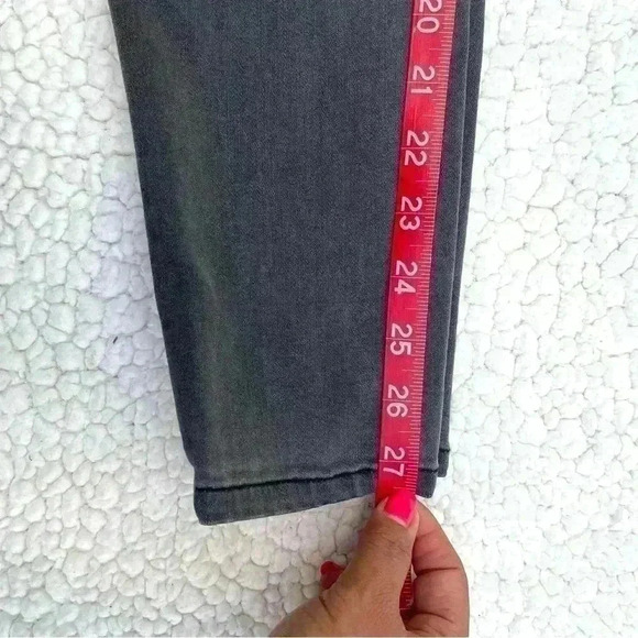 Jag Marla Faded Gray Mid Rise Stretch Pull On Ankle Power Stretch Jegging SizeXS - Picture 13 of 14